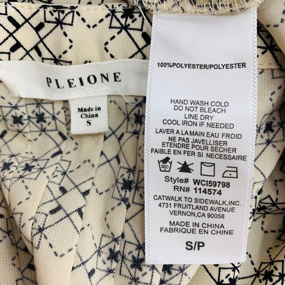 Pleione / Cream Black Long Sleeve - Picture 8 of 8